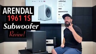 Arendal 1961 1S Subwoofer Review! Is it worthy of the Hype?