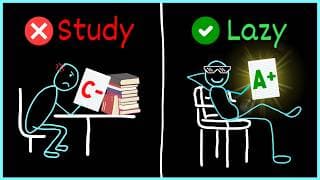 Why LAZY students get better grades than YOU