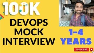 DevOps Mock Interviews Episode-01 | # MockInterviews | #FreeDevOpsCourse