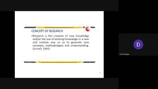 Research Concept Types and Significance Dr  A B Gupta