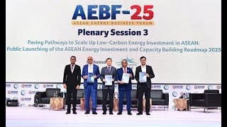 #AEBF25 | Day 1 - Paving Pathways to Scale Up Low-Carbon Energy Investment in ASEAN