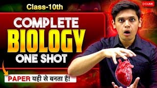 Class 10th Science - Complete Biology  in One Shot🔥| Important Questions | Prashant Kirad