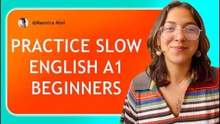 Slow English Listening for Beginners - Talking about 👉LANGUAGES
