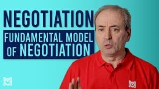 Fundamental Model of Negotiation - the Basic Negotiation Process