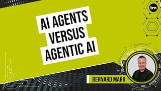 What's The Difference Between AI Agents And Agentic AI?