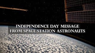 NASA Astronauts Send Fourth of July Wishes From the International Space Station