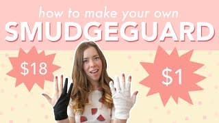 DIY drawing glove under $1