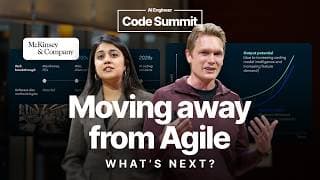 Moving away from Agile: What's Next – Martin Harrysson & Natasha Maniar, McKinsey & Company