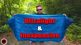 Insane Ultralight Inexpensive Down! - NatureHike Ultralight Quilt / Blanket / Sleeping Bag