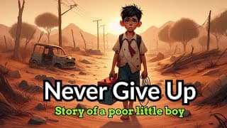 Never Give Up | Story of A Poor Little Boy | Motivational Story