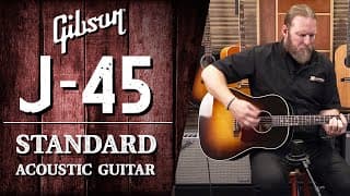 Gibson J-45 Standard Acoustic Guitar [Product Demo]