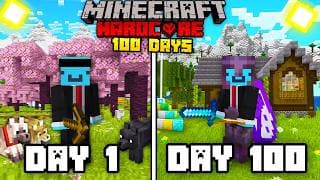 I Survived 100 Days in Minecraft Hardcore... Here's What Happened!