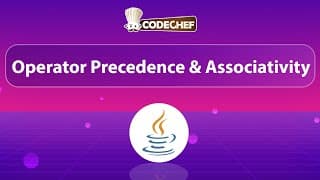 Operator Precedence & Associativity in Java Explained | Understand Expression Evaluation Like a Pro