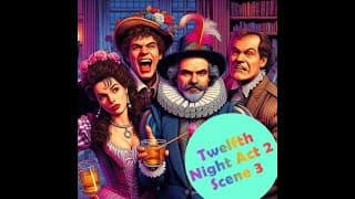 Twelfth Night -  Act 2 Scene 3 - Analysis and Discussion Scene by Scene