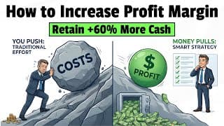 How to Increase PROFIT Margin Without Increasing SALES (Retain 60% More Cash)