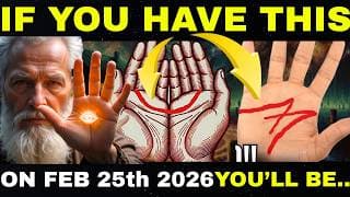If You Have a 🌙 CRESCENT MOON or 'M' on Your Palm, DO THIS NOW! (Divine Sign Revealed) #buddhism