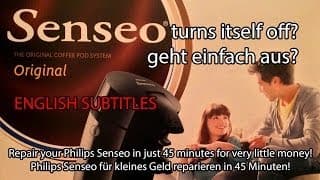 Senseo selber reparieren! Repair your Senseo!