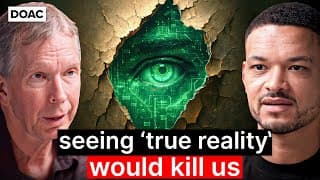 Top Psychologist, Donald Hoffman: Seeing True Reality Would Kill Us! I Can Prove It To You!