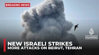 Israel bombs Tehran and Beirut, including strikes on Iran's state TV