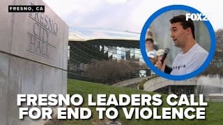 City and county leaders to condemn political violence at news conference in Fresno
