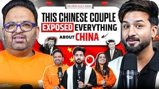 ਇਸ Chinese Couple ਨੇ ਦੱਸਿਆ Fake Brands_ CHINA-USA Conflicts_ Love Story ਬਾਰੇ | Aman Aujla