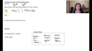 Chapter 4.3a Ionic Nomenclature