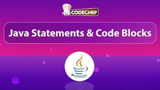 Java Statements, Semicolons & Code Blocks Explained | Java for Beginners