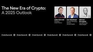 The New Era of Crypto: A 2025 Outlook with Dan Morehead and Mike Novogratz