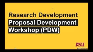 FY26 PDW #8 - Persuasive Proposal Writing
