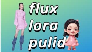 用ComfyUI生成盲盒潮玩（flux+lora+pulid）