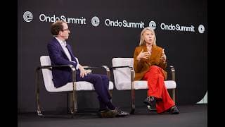 Fireside With BlackRock & Ondo Finance: What's Next for Digital Asset ETFs and Onchain Finance?