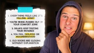 if you see these signs, GOD is preparing you for a MAJOR breakthrough