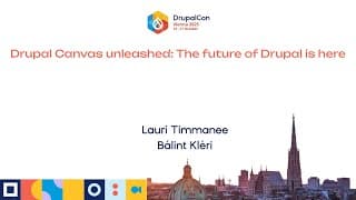 Drupal Canvas unleashed: The future of Drupal is here