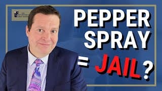 Can Using Pepper Spray Get You Charged With A Crime? | Washington State Attorney