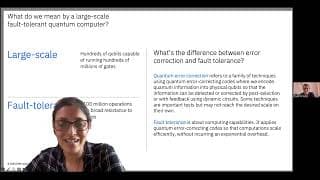 Algorithms towards Quantum Advantage and Careers in Quantum Computing