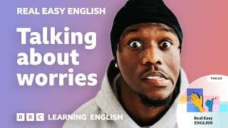Don't worry! Learn the language you need to talk about your worries 😕🤦😬 Real Easy English