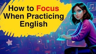 How to Concentrate on Learning English 🧠 |Podcast for English Learning + New Vocabulary with Meaning
