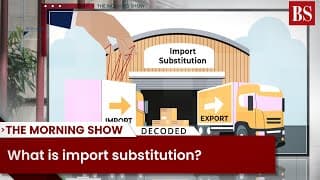 What is import substitution?