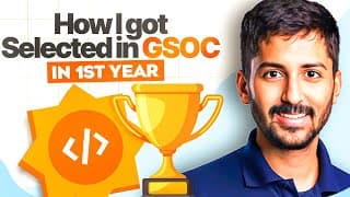 How I Got Into GSoC in My First Year of College