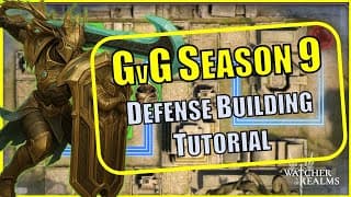 Season 9 GvG Defenses Building Tutorial  | Guild Wars  | Seb's Ultimate Guide | Watcher of Realms
