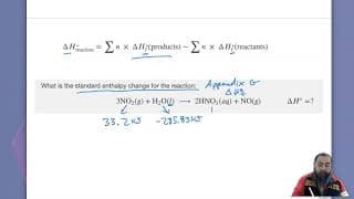 Ch. 9.3f:  Enthalpy of  Reaction