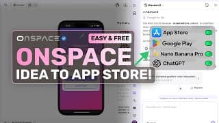 OnSpace AI: Craziest Mobile App Builder! IDEA-TO-APP STORE in LITERAL SECONDS!