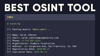 This is The Best OSINT Tool I've Ever Used!