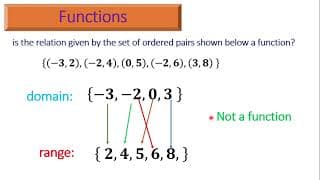 Relation and Function