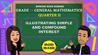 ILLUSTRATING SIMPLE AND COMPOUND INTEREST || GRADE 11 GENERAL MATHEMATICS Q2