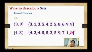 MATHEMATICAL LANGUAGE AND SYMBOLS Introduction to Sets