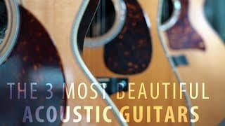 The 3 most beautiful guitars in the world!