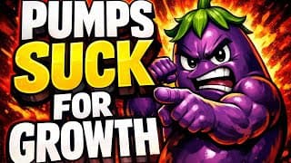 Pumps SUCK for growth. How you're likely using your pump wrong. Included Recovery pump template!