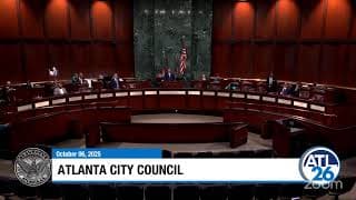 #Atlanta City Council regular session: October 6, 2025 #atlpol