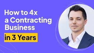 How to 4x a Contracting Business in 3 Years | Michael Heath Interview